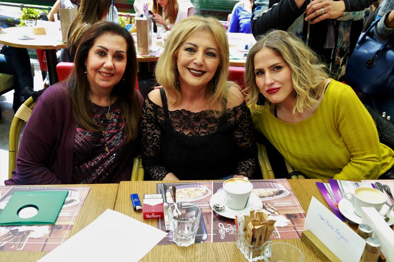 Mariam Mogharbel brunch Let's meet for Hope